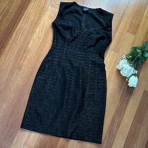 Elegant Black Sleeveless Dress